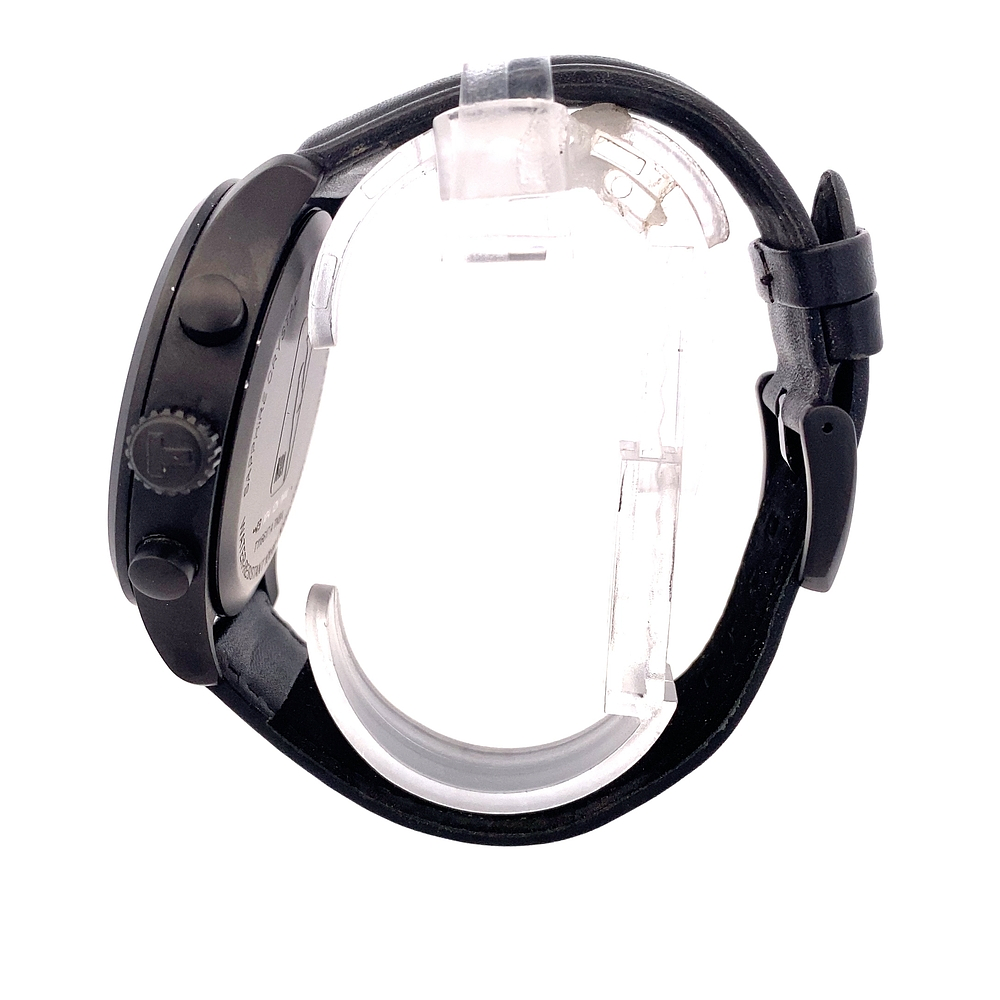 Reloj Tissot NBA T116617A TNBA Hombre Cronógrafo Acero Negro 45 mm Esfera Negra