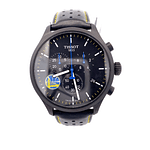 Reloj Tissot NBA T116617A TNBA Hombre Cronógrafo Acero Negro 45 mm Esfera Negra