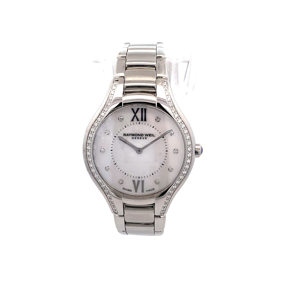 Reloj Raymond Weil Noemia Ladies 5132 Mujer Acero 32 mm Madreperla