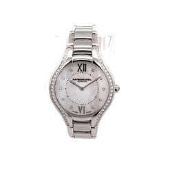 Reloj Raymond Weil Noemia Ladies 5132 Mujer Acero 32 mm Madreperla