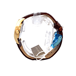 Reloj Claude Bernard Classic Ladies 54003 37J AID Mujer Acero Dorado 27 mm Esfera Plateada