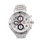 Reloj Victorinox Swiss Army Ambassador Clous de Paris 241191 Hombre Automático Acero 44 mm Esfera Gris