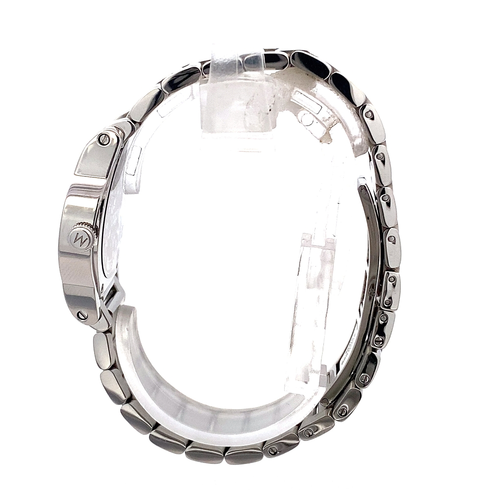 Reloj Mosso Tondo Mujer Cuarzo Acero 29 mm Esfera Negra