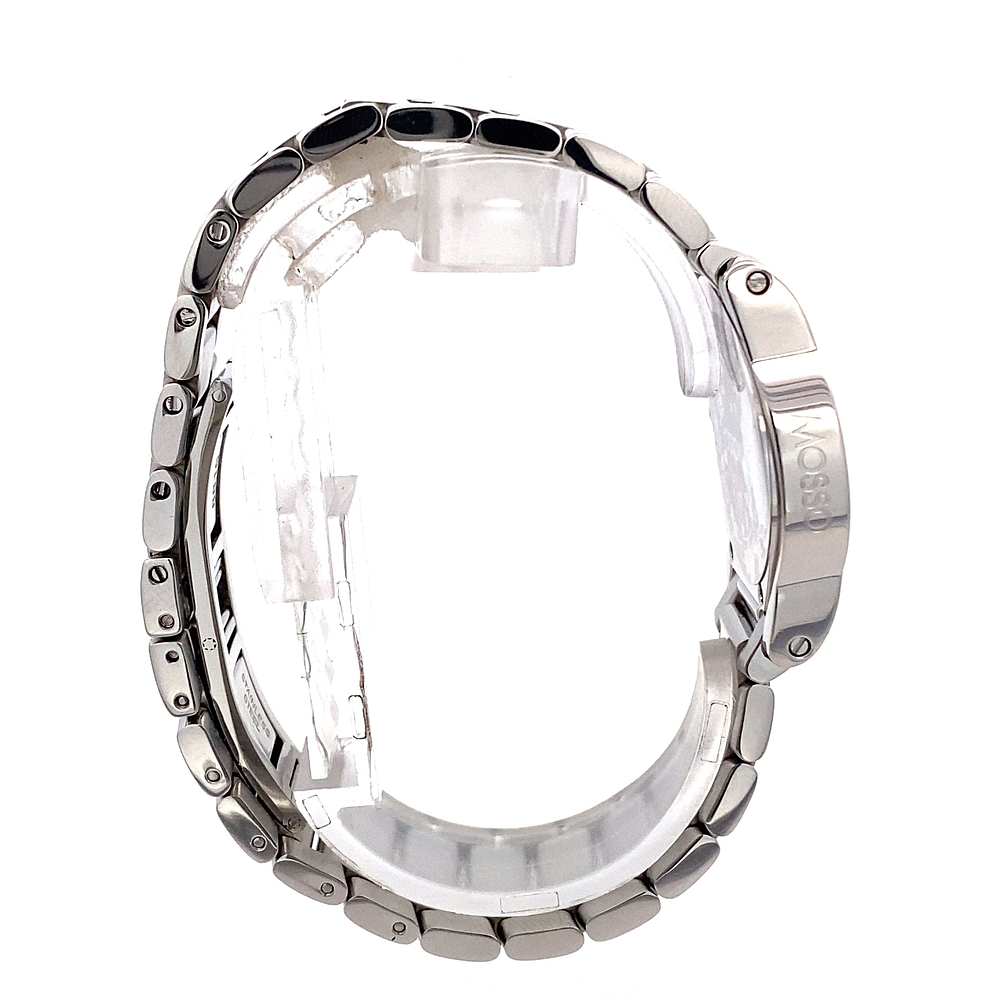 Reloj Mosso Tondo Mujer Cuarzo Acero 29 mm Esfera Negra