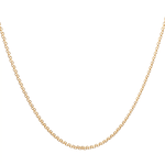 Cadena de Oro Amarillo 18K Bismark