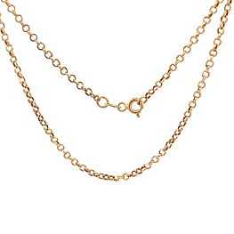 Cadena de Oro Amarillo 18K Rolo