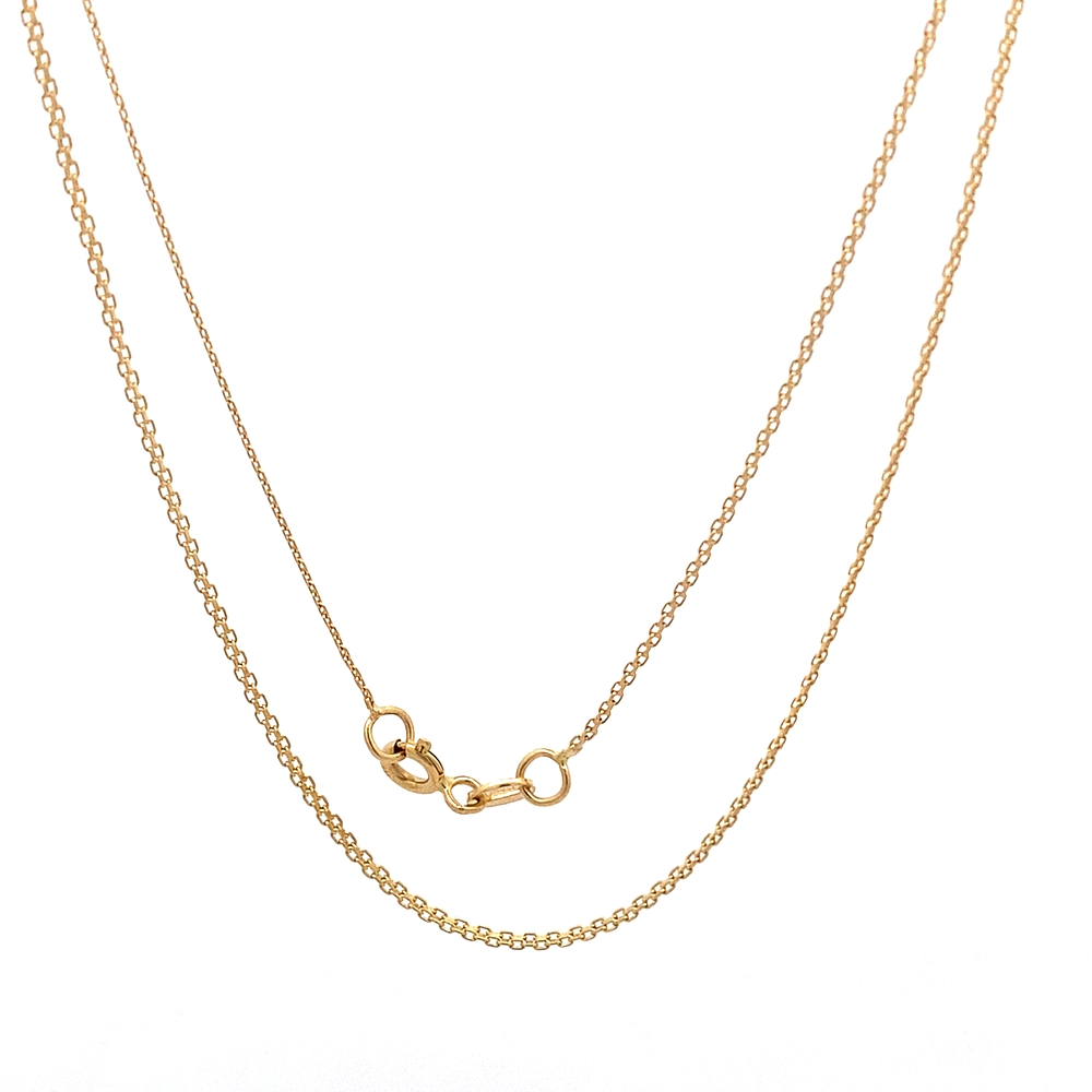 Cadena de Oro Amarillo 18K Bismark