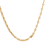 Cadena de Oro Amarillo 18K Banana