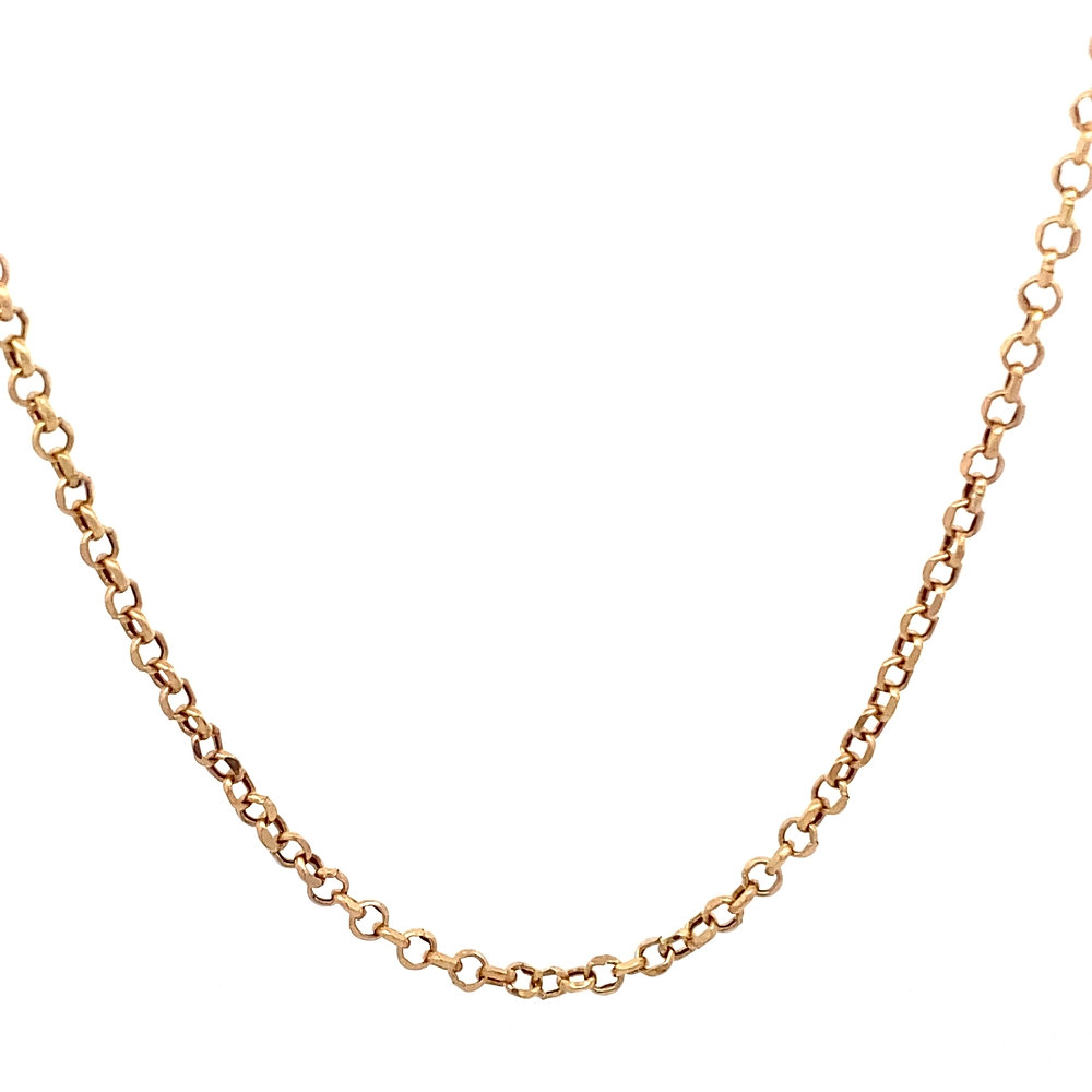 Cadena de Oro Amarillo 18K Rolo