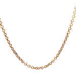 Cadena de Oro Amarillo 18K Rolo