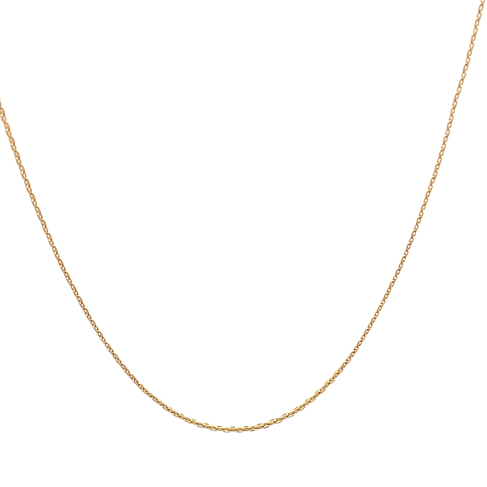 Cadena de Oro Amarillo 18K Bismark