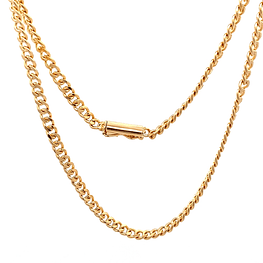 Cadena de Oro Amarillo 18K Groumet