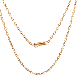 Cadena de Oro Amarillo 18K Limada