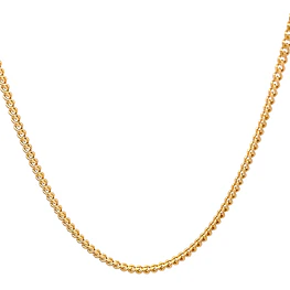Cadena de Oro Amarillo 18K Groumet