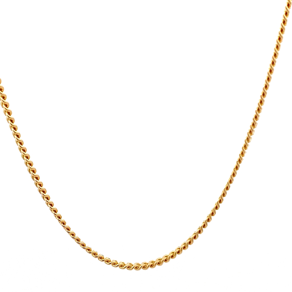 Cadena de Oro Amarillo 18K Groumet