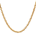 Cadena de Oro Amarillo 18K Limada