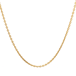 Cadena de Oro Amarillo 18K Limada