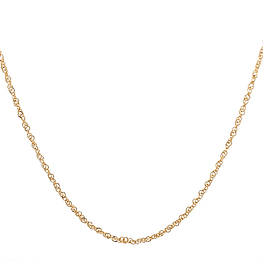 Cadena de Oro Amarillo 18K Singapur