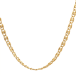 Cadena de Oro Amarillo 18K Ojo de Perdiz