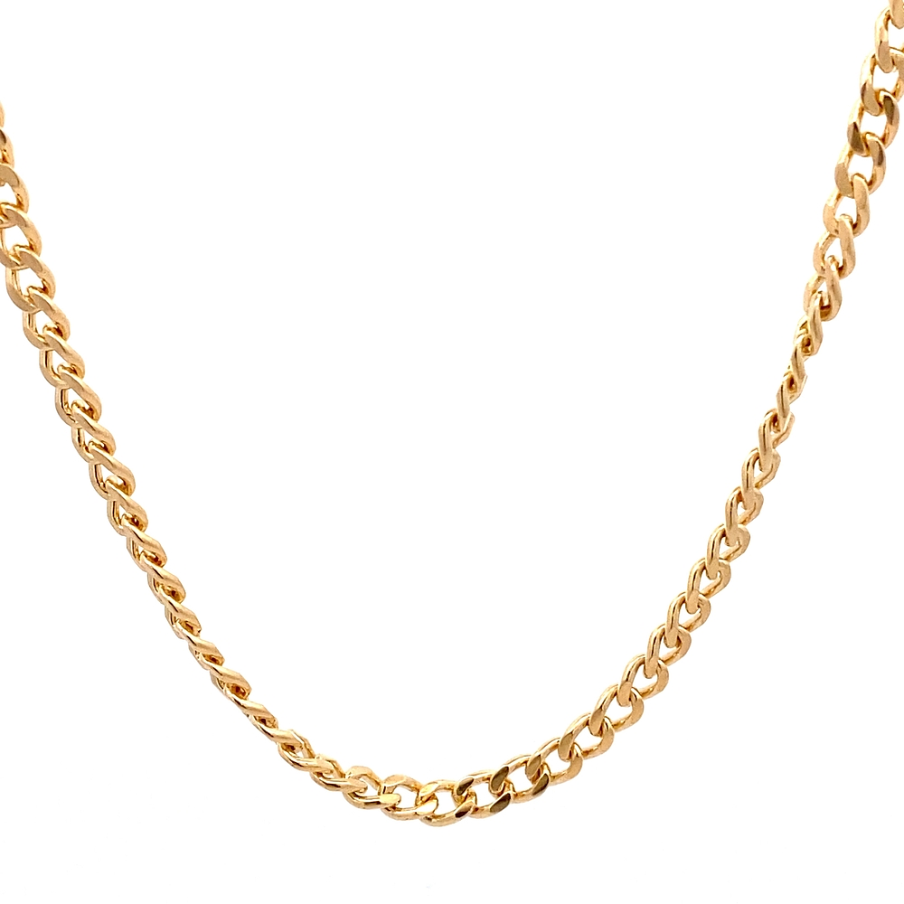 Cadena de Oro Amarillo 18K Groumet