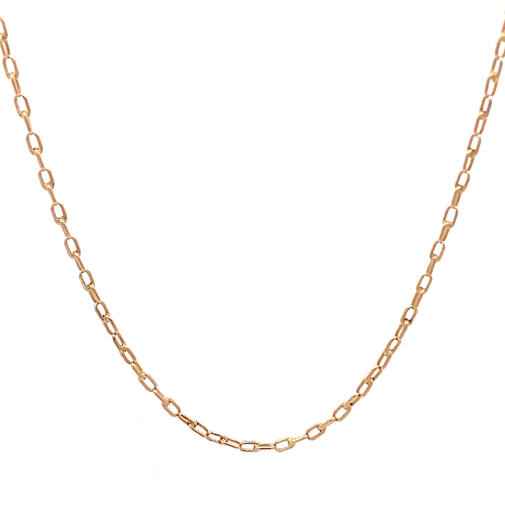 Cadena de Oro Amarillo 18K Limada