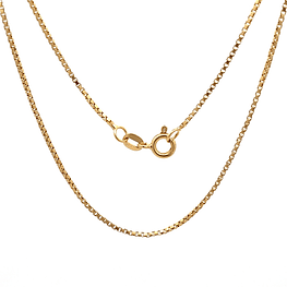 Cadena de Oro Amarillo 18K Veneciana