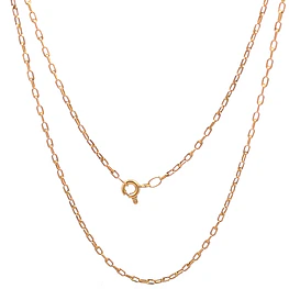 Cadena de Oro Amarillo 18K Limada