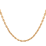 Cadena de Oro Amarillo 18K Limada