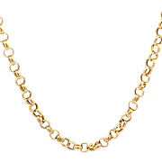 Cadena de Oro Amarillo 18K Rolo