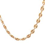 Cadena de Oro Rosado 18K Marinero