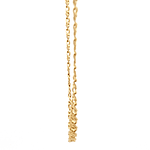 Cadena de Oro Amarillo 18K Ojo de Perdiz