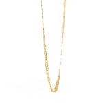 Cadena de Oro Amarillo 18K Banana