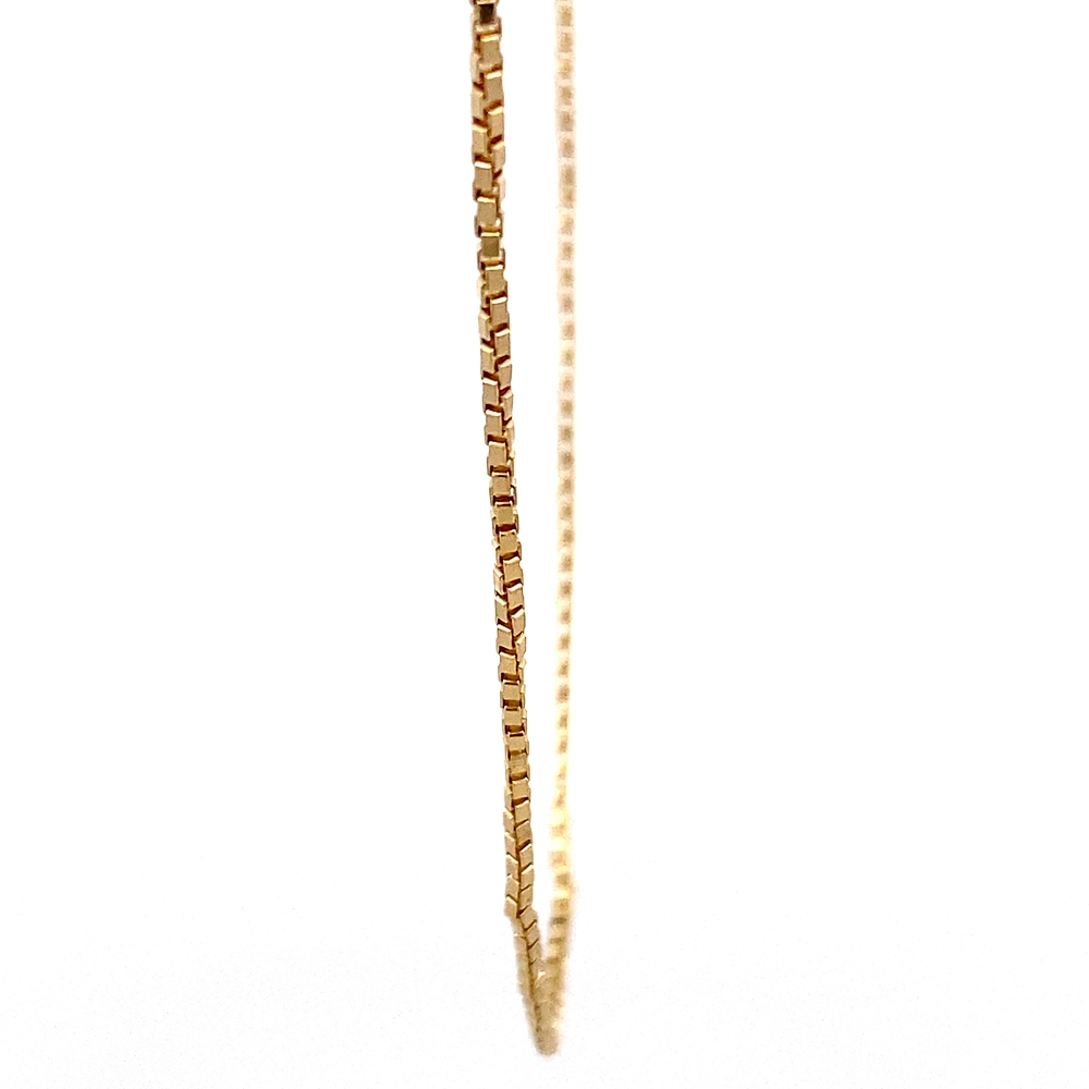 Cadena de Oro Amarillo 18K Veneciana