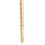 Cadena de Oro Amarillo 18K Limada