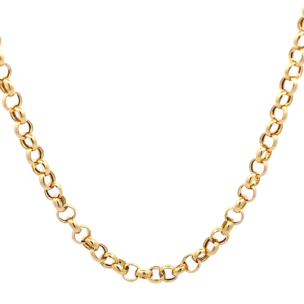 Cadena de Oro Amarillo 18K Rolo