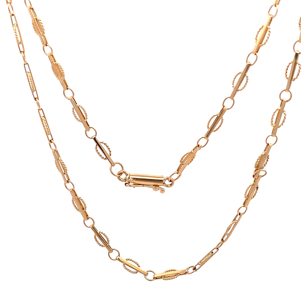 Cadena de Oro Amarillo 18K Veronica