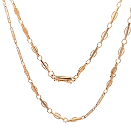 Cadena de Oro Amarillo 18K Veronica