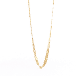 Cadena de Oro Amarillo 18K Banana