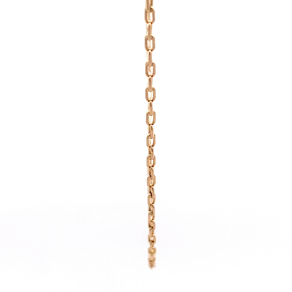 Cadena de Oro Amarillo 18K Limada