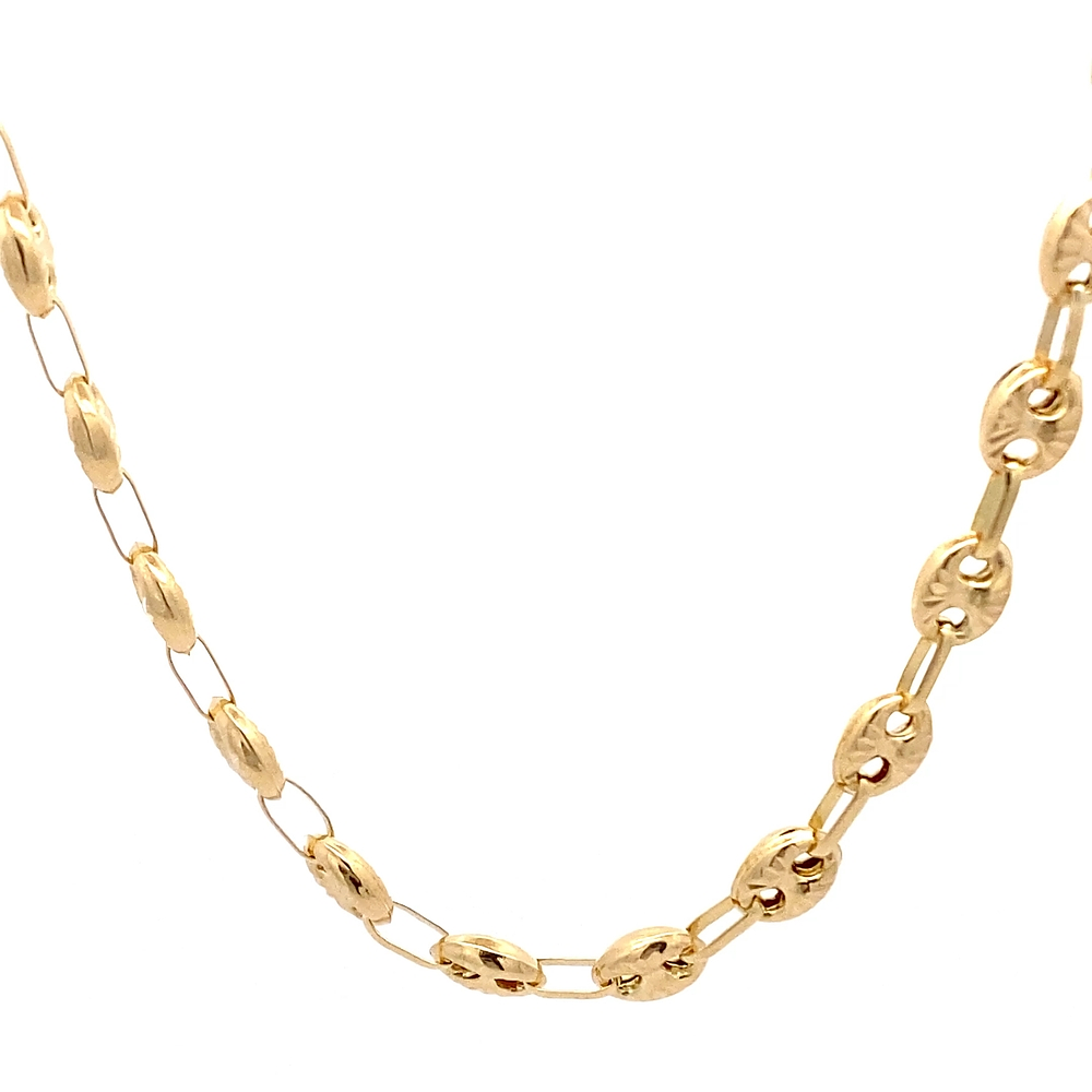 Cadena de Oro Amarillo 18K Marinero