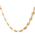 Cadena de Oro Amarillo 18K Marinero