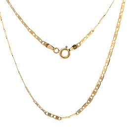 Cadena de Oro Amarillo 18K Valentino de Tres Oros