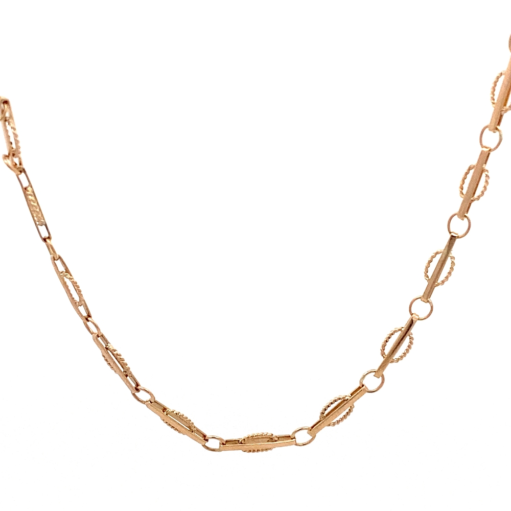 Cadena de Oro Amarillo 18K Veronica