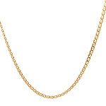 Cadena de Oro Amarillo 18K Banana