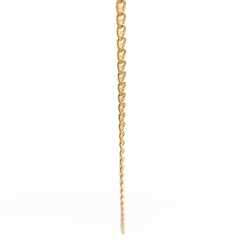 Cadena de Oro Amarillo 18K Banana