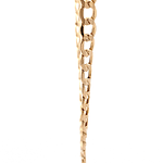 Cadena de Oro Amarillo 18K Barbada Cuadrada