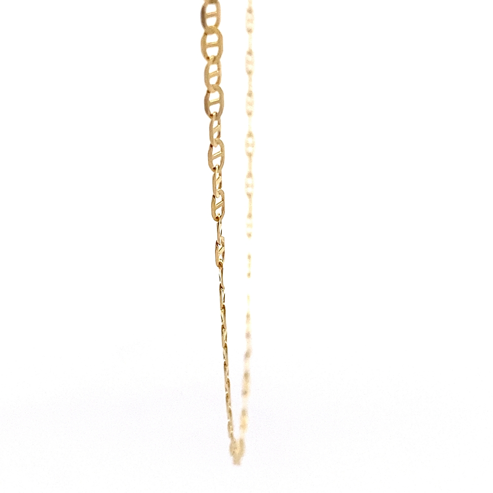 Cadena de Oro Amarillo 18K Banana