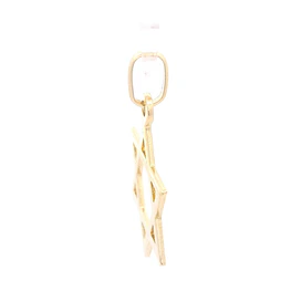 Colgante de Oro Amarillo 18K Estrella de David