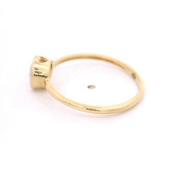 Anillo de Oro Amarillo 18K Punto de Luz
