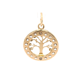 Colgante de Oro Amarillo 18K Árbol de la Vida